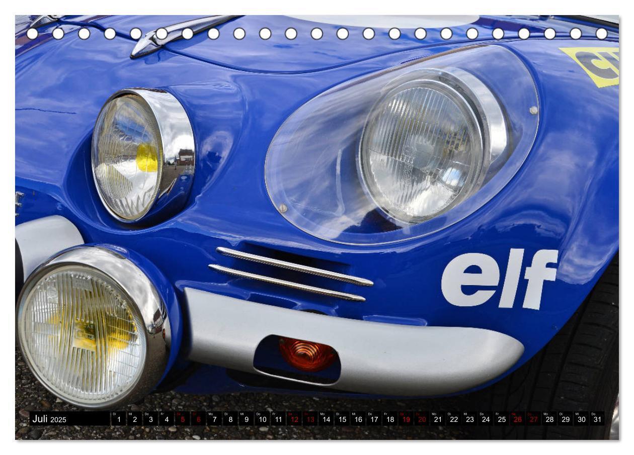 Bild: 9783435356515 | Renault Alpine A110 (Tischkalender 2025 DIN A5 quer), CALVENDO...