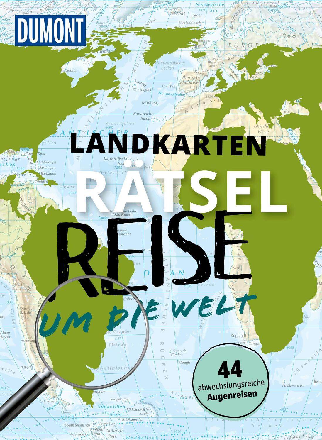Cover: 9783616031620 | Landkarten-Rätselreise um die Welt | Nadine Ormo (u. a.) | Taschenbuch