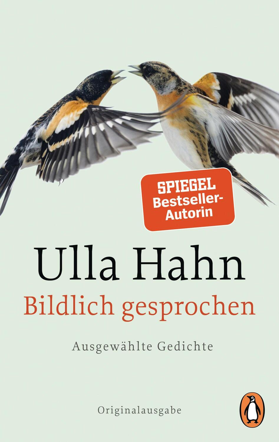 Cover: 9783328104629 | Bildlich gesprochen | Ausgewählte Gedichte | Ulla Hahn | Taschenbuch