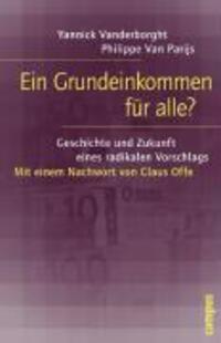 Cover: 9783593378893 | Ein Grundeinkommen für alle? | Vanderborght | Taschenbuch | 167 S.