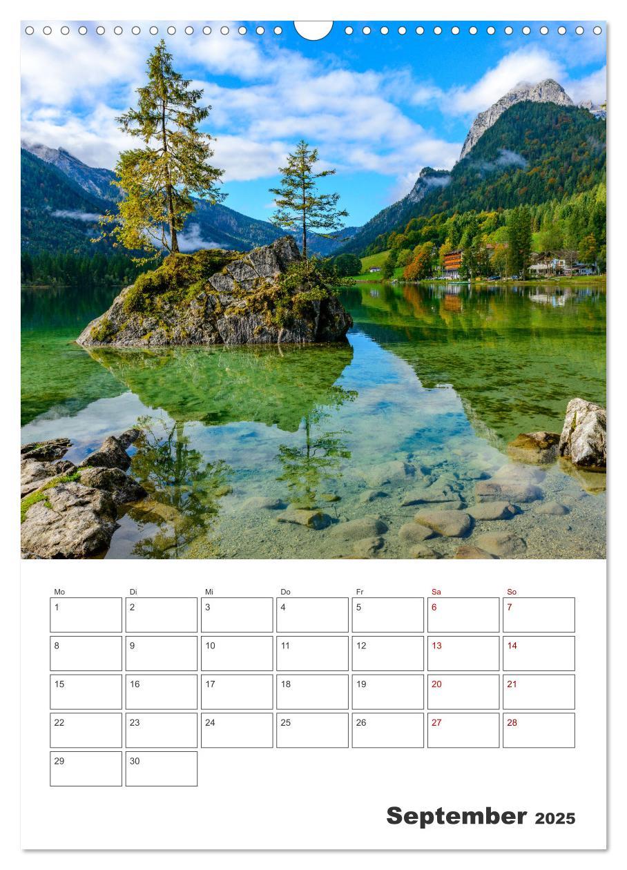 Bild: 9783435909896 | Vier Jahreszeiten im Berchtesgadener Land (Wandkalender 2025 DIN A3...