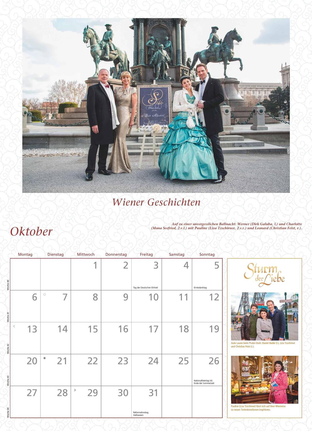 Bild: 4250809654003 | Sturm der Liebe 2025 - Broschürenkalender - Wandkalender - mit...