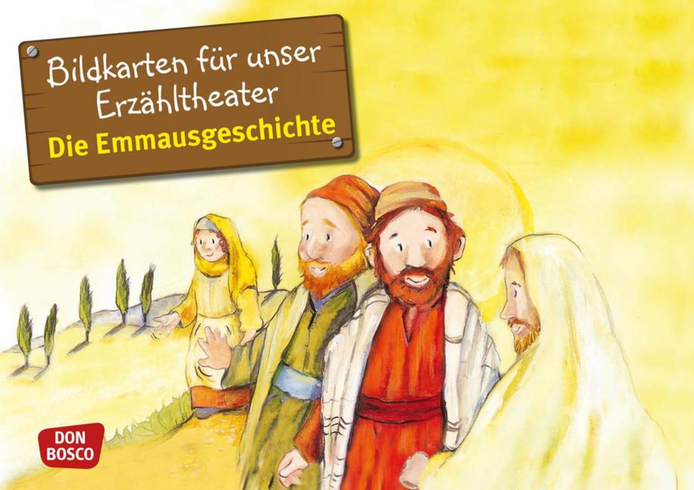 Cover: 4260179512513 | Die Emmausgeschichte. Kamishibai Bildkartenset. | Brandt (u. a.) | Box
