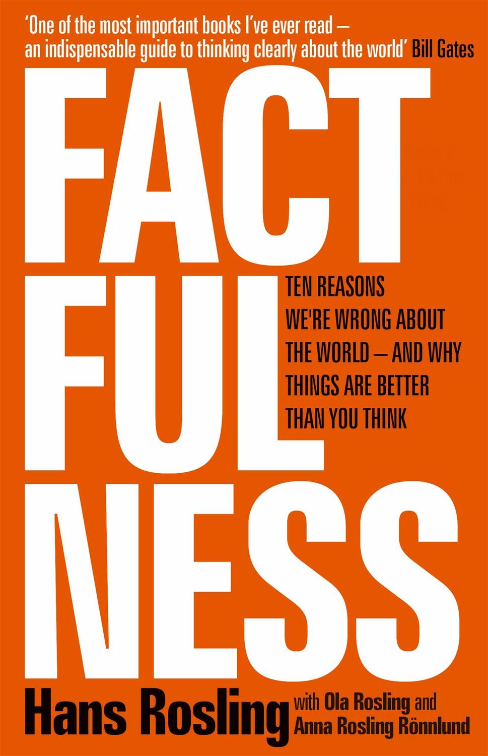 Cover: 9781473637467 | Factfulness | Hans Rosling (u. a.) | Buch | 342 S. | Englisch | 2018