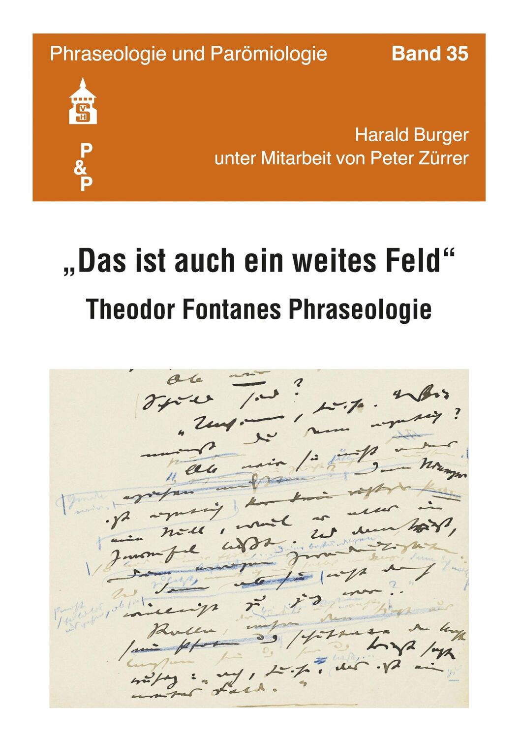 Cover: 9783834022196 | "Das ist auch ein weites Feld" | Theodor Fontanes Phraseologie | Buch