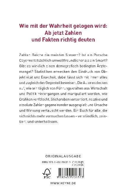Bild: 9783453201323 | Die Zahlentrickser | Gerd Bosbach (u. a.) | Taschenbuch | 272 S.