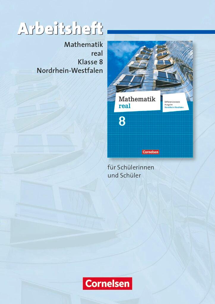 Cover: 9783060066971 | Mathematik real 8. Schuljahr. Arbeitsheft mit eingelegten Lösungen....