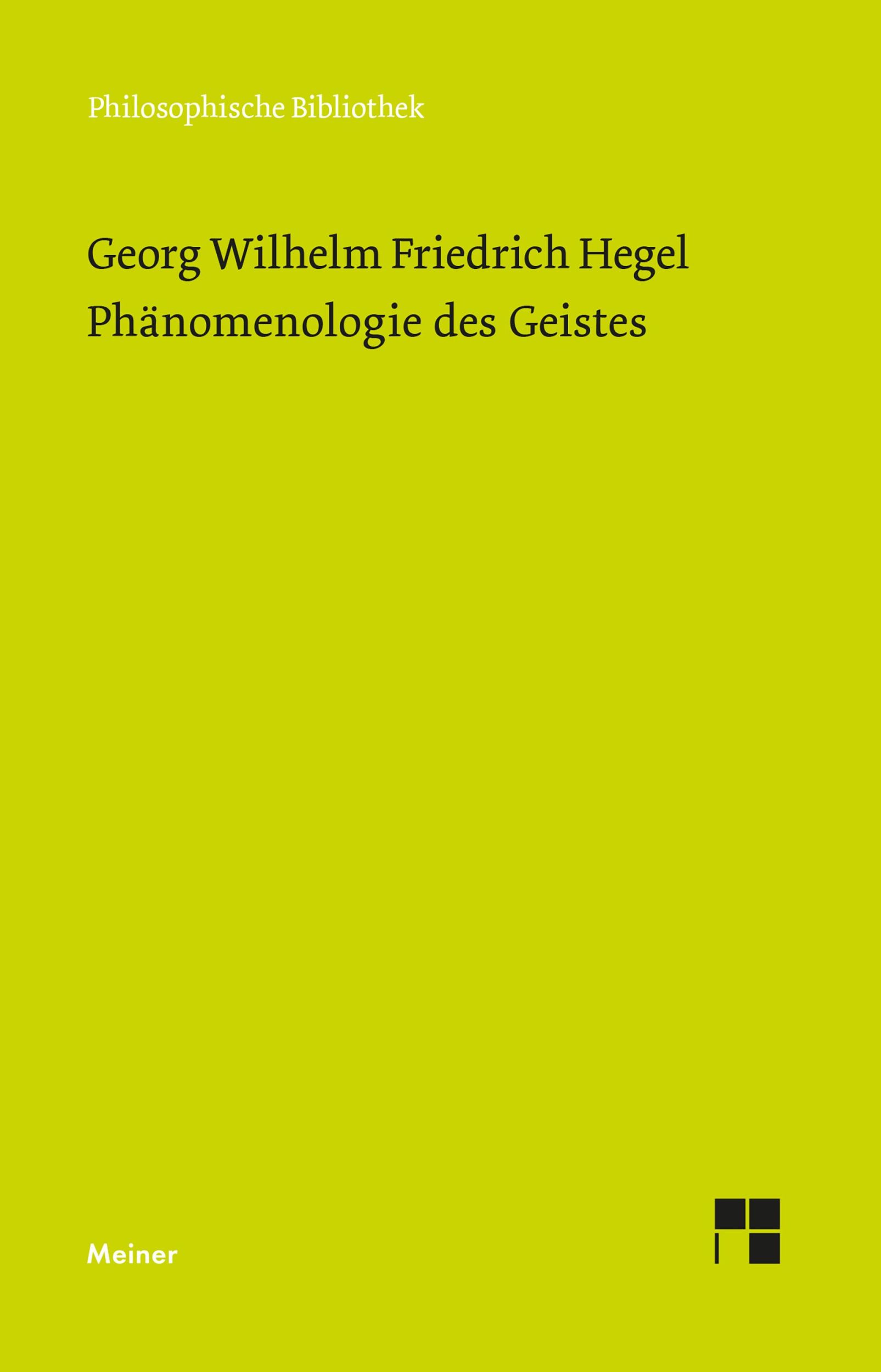 Cover: 9783787349364 | Phänomenologie des Geistes | Georg Wilhelm Friedrich Hegel | Buch | XC