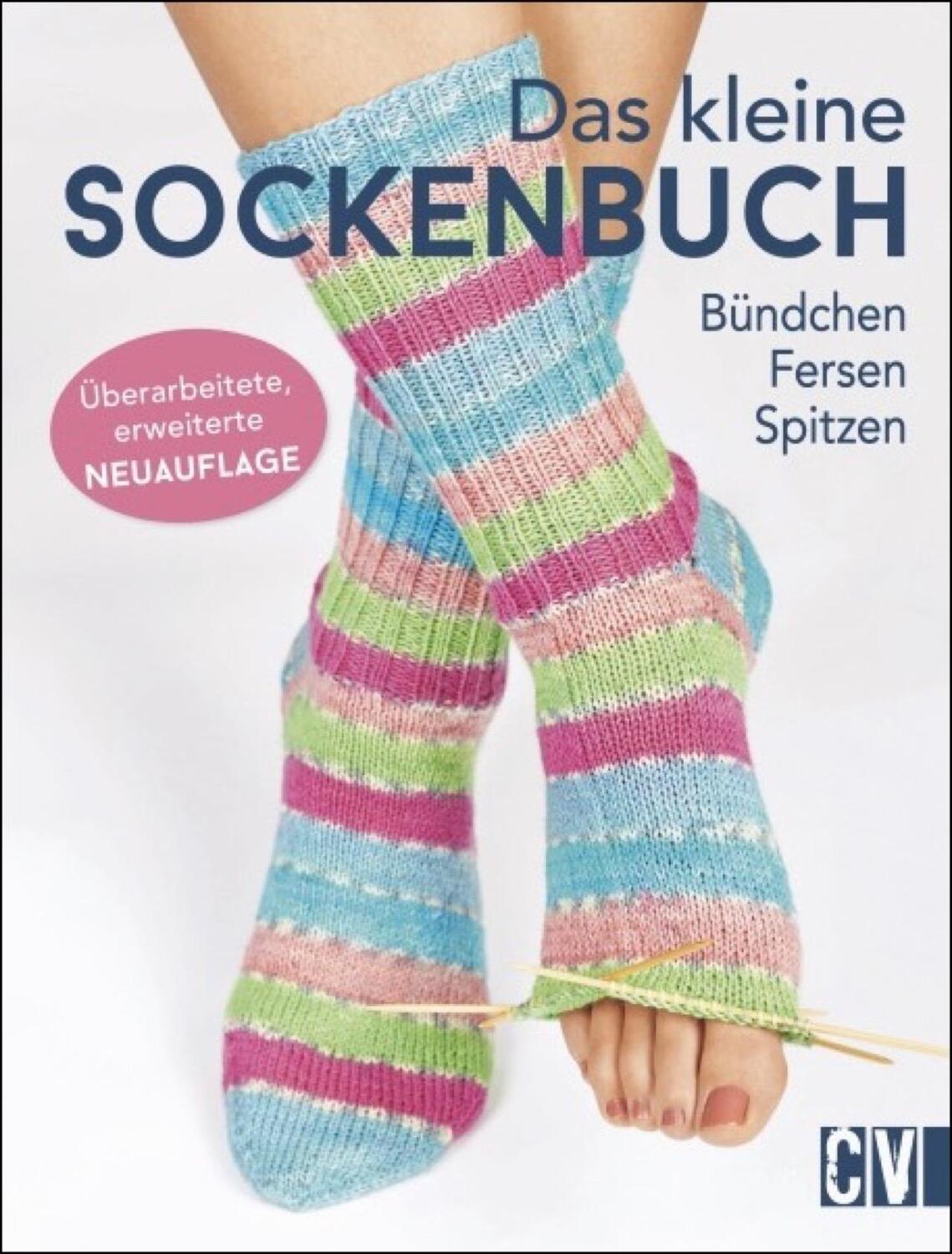 Cover: 9783841064875 | Das kleine Sockenbuch | Bündchen, Fersen, Spitzen | Taschenbuch | 2018