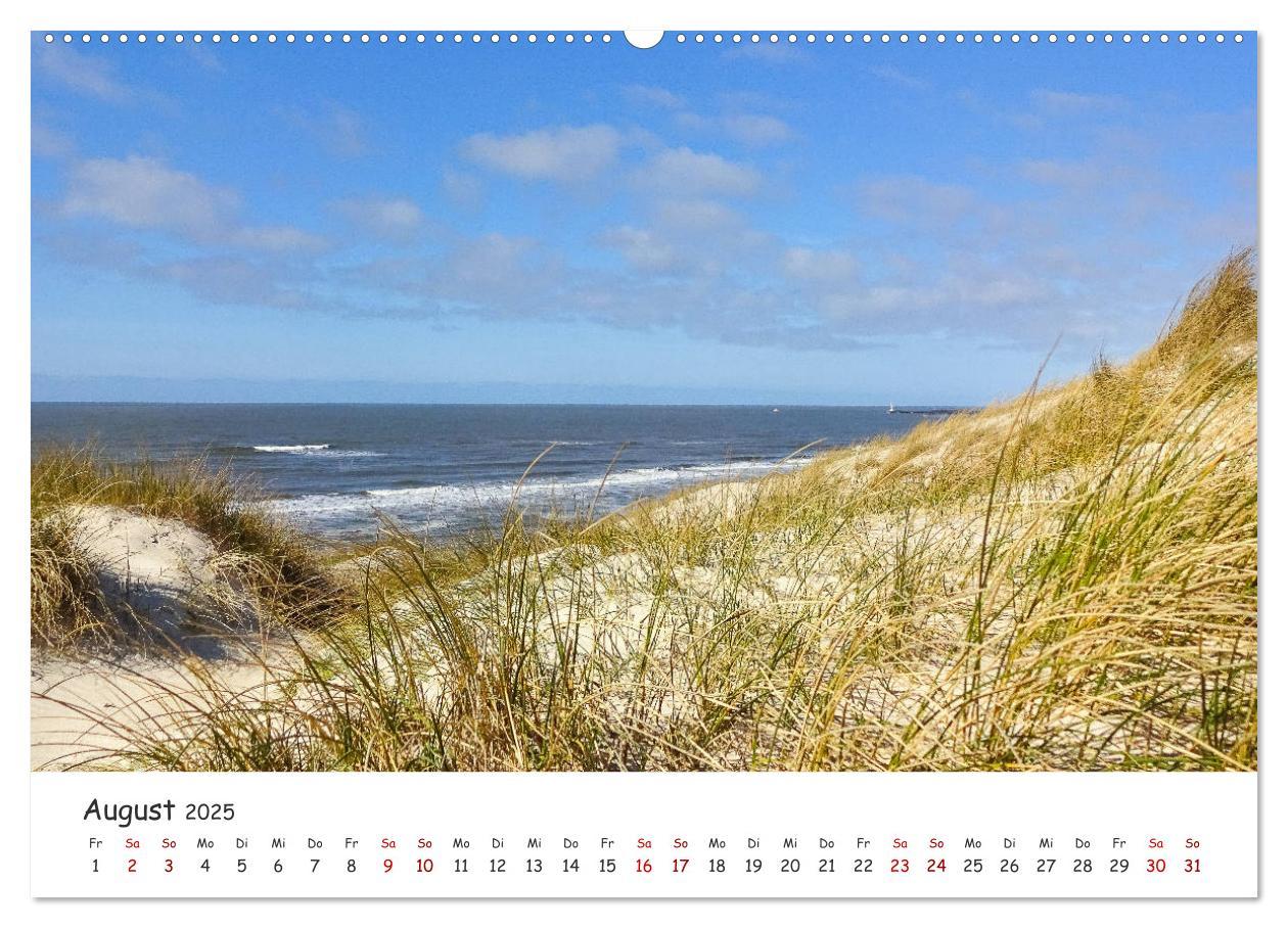 Bild: 9783435179763 | Dünen und Meer Nordseemomente (Wandkalender 2025 DIN A2 quer),...