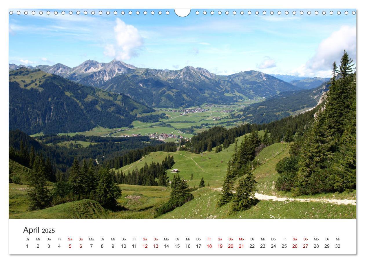 Bild: 9783383989353 | Bergerlebnisse im Tannheimer Tal (Wandkalender 2025 DIN A3 quer),...