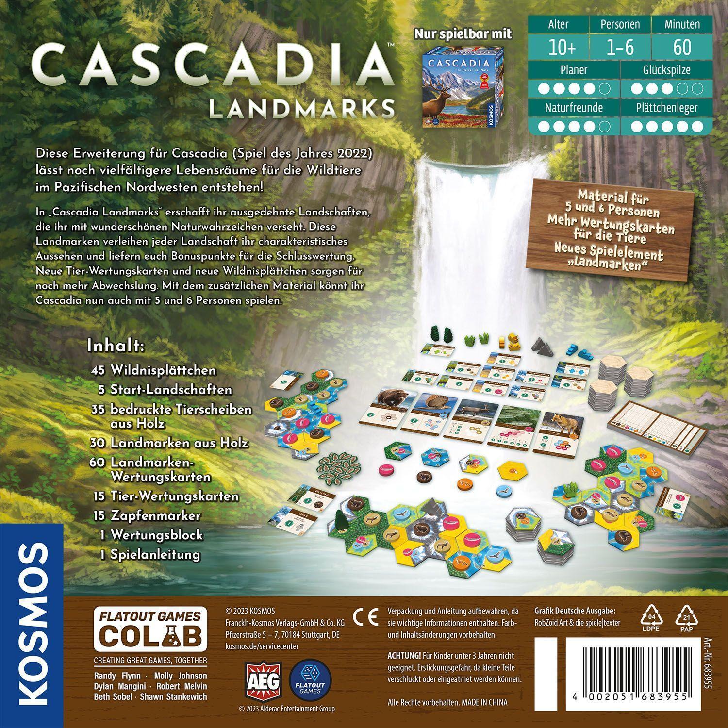 Bild: 4002051683955 | Cascadia Landmarks | Spiel | Randy Flynn (u. a.) | Spiel | 683955