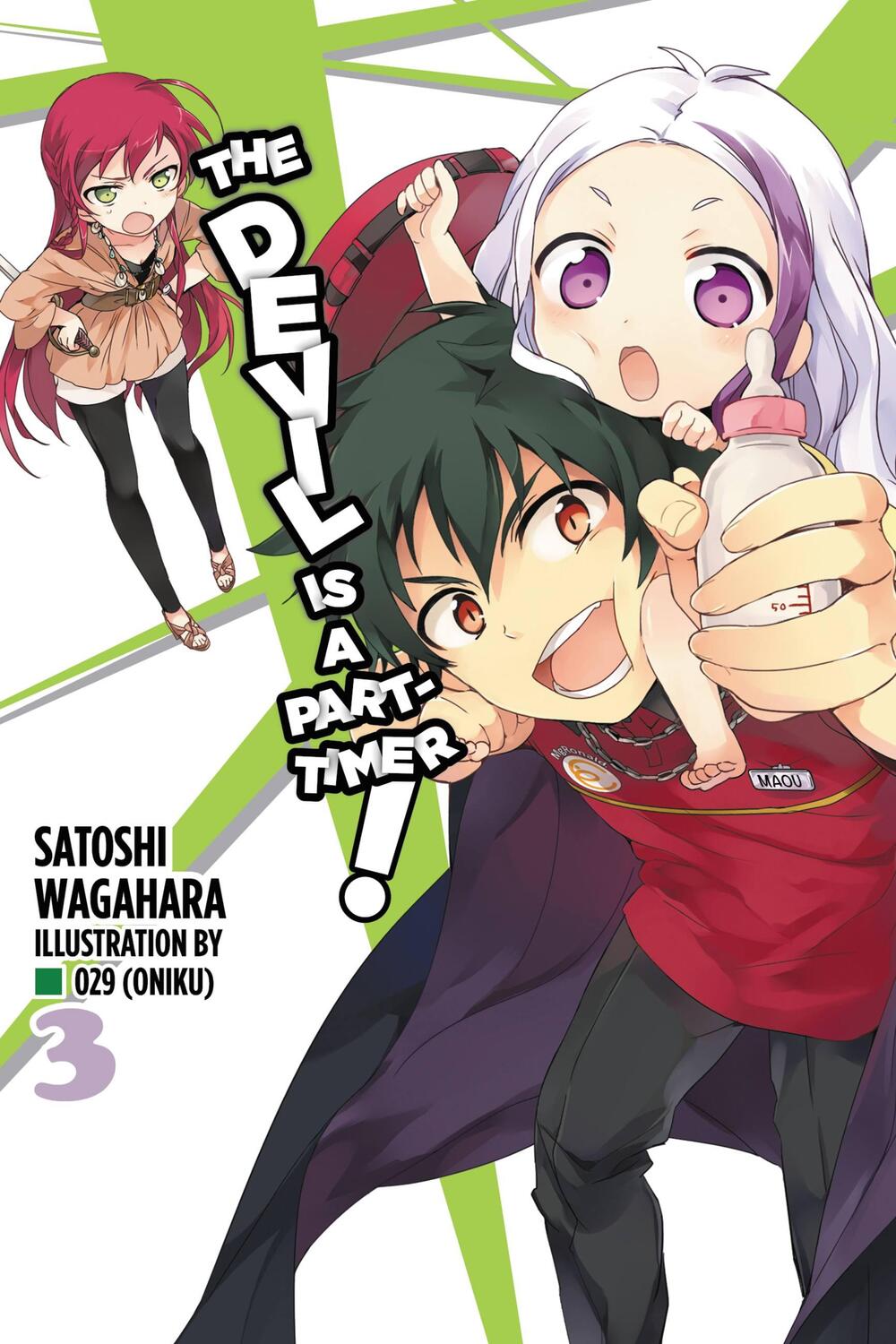 Cover: 9780316385022 | The Devil Is a Part-Timer!, Vol. 3 (light novel) | Satoshi Wagahara
