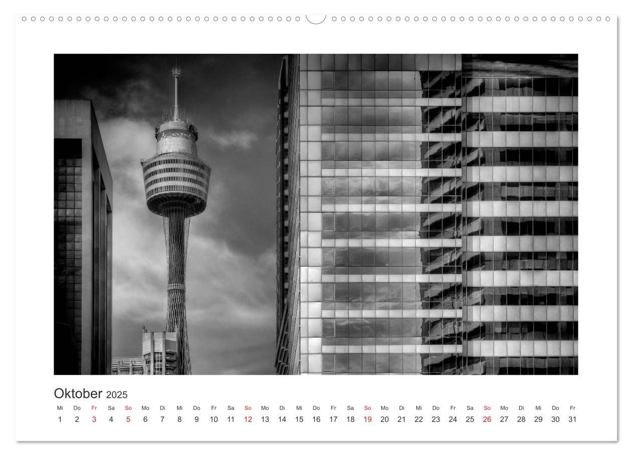 Bild: 9783457225905 | SYDNEY Monochrom (Wandkalender 2025 DIN A2 quer), CALVENDO...