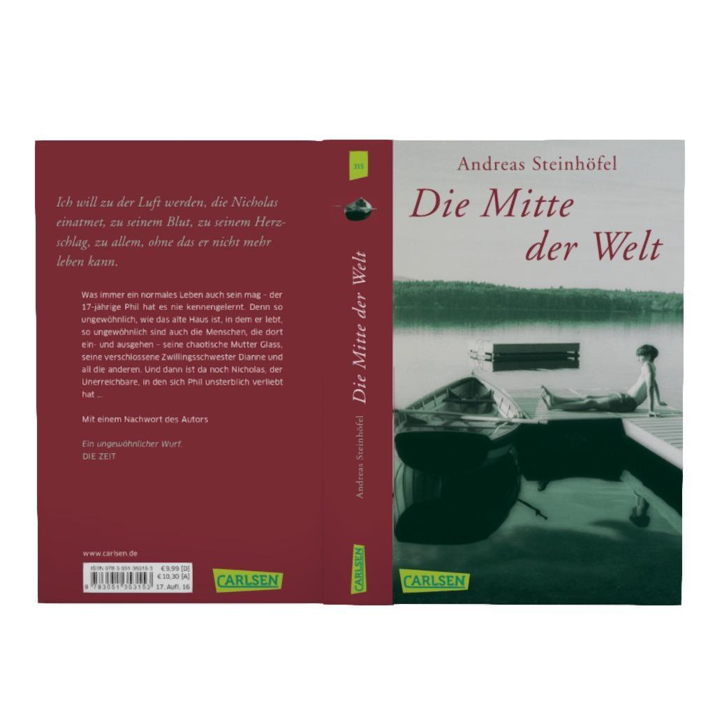 Bild: 9783551353153 | Die Mitte der Welt | Roman | Andreas Steinhöfel | Taschenbuch | 480 S.