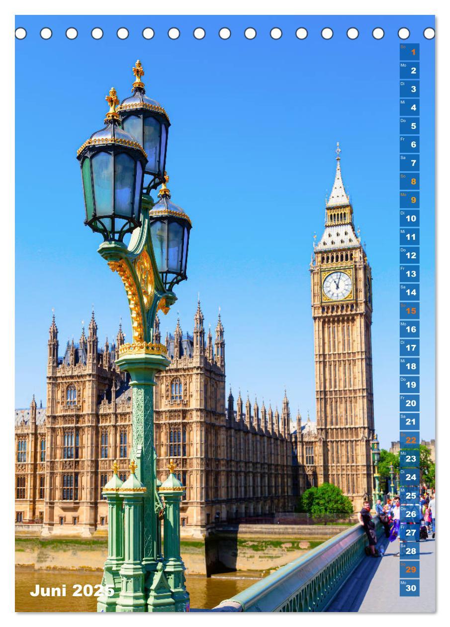 Bild: 9783435947690 | London ist eine Reise wert (Tischkalender 2025 DIN A5 hoch),...