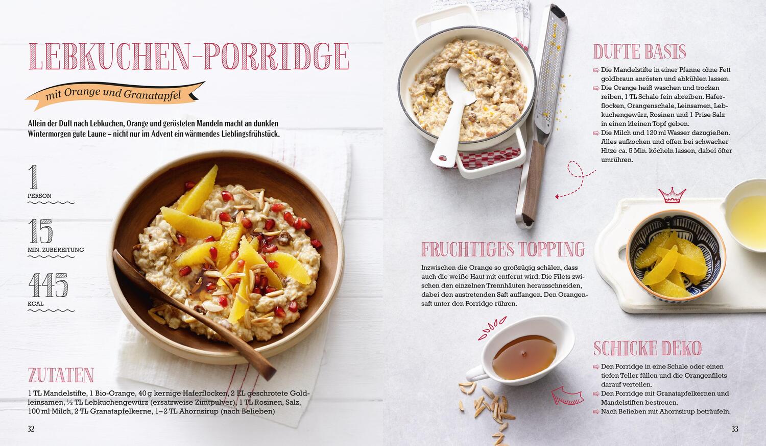 Bild: 9783898837484 | Just Delicious - Porridge &amp; Oats | Inga Pfannebecker | Buch | 60 S.