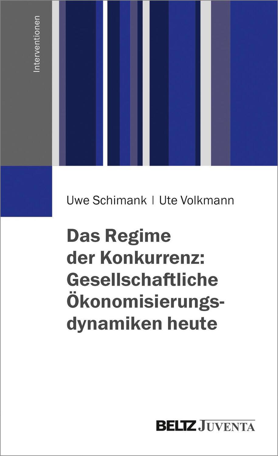 Cover: 9783779936978 | Das Regime der Konkurrenz: Gesellschaftliche...