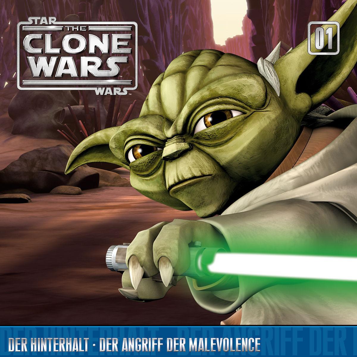 Cover: 9783829124102 | 01: Der Hinterhalt/Der Angriff Der Malevolence | The Clone Wars | CD