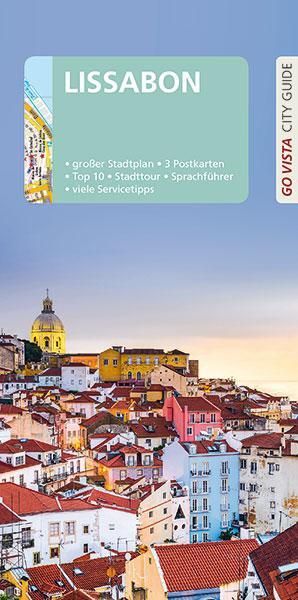 Cover: 9783961414475 | GO VISTA: Reiseführer Lissabon | Mit Faltkarte und 3 Postkarten | Buch