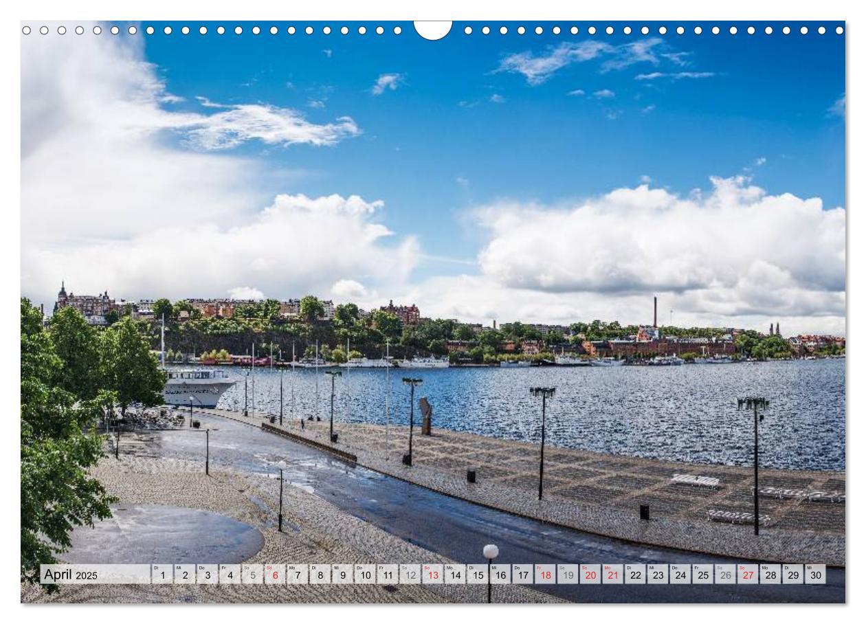 Bild: 9783435500994 | Stockholm an Mittsommer (Wandkalender 2025 DIN A3 quer), CALVENDO...