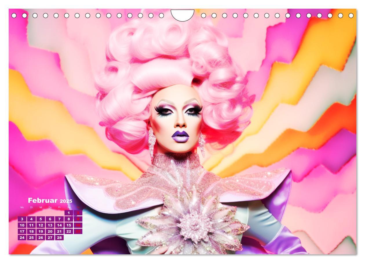 Bild: 9783383859823 | Drag Queens. Glamouröse und wunderschöne Drag-Kunst (Wandkalender...