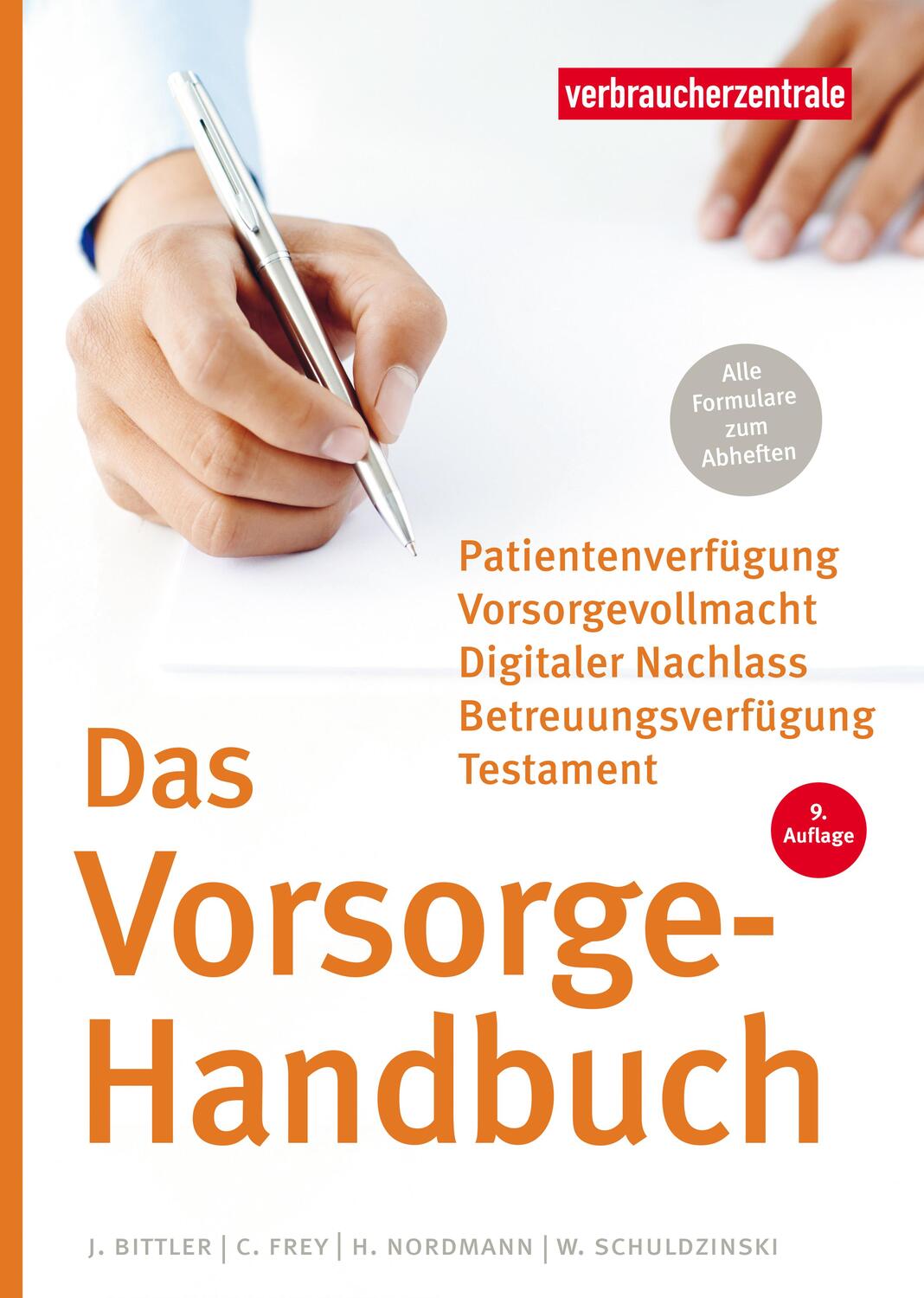 Cover: 9783863364137 | Das Vorsorge-Handbuch | Jan Bittler (u. a.) | Taschenbuch | Wiso