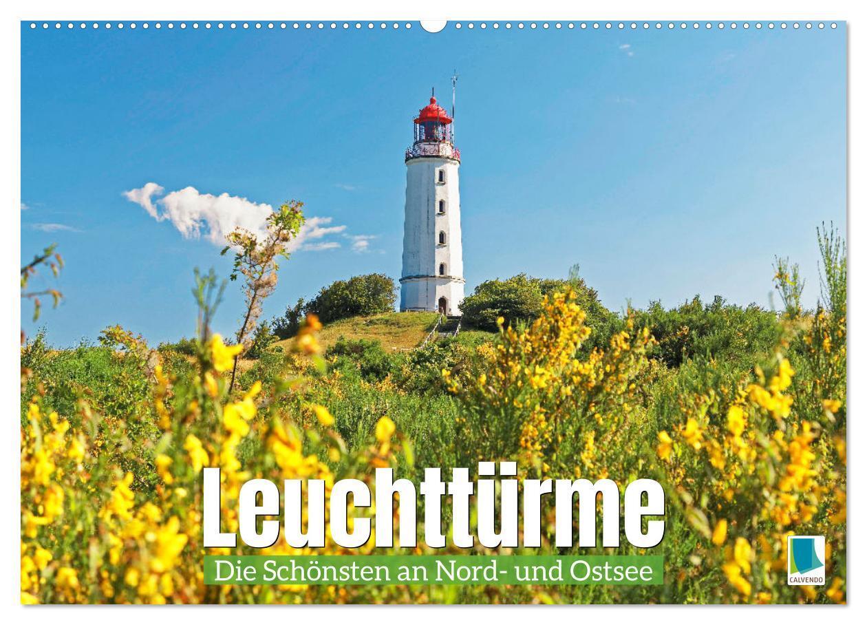 Cover: 9783383875281 | Leuchttürme: Die Schönsten an Nord- und Ostsee (Wandkalender 2025...