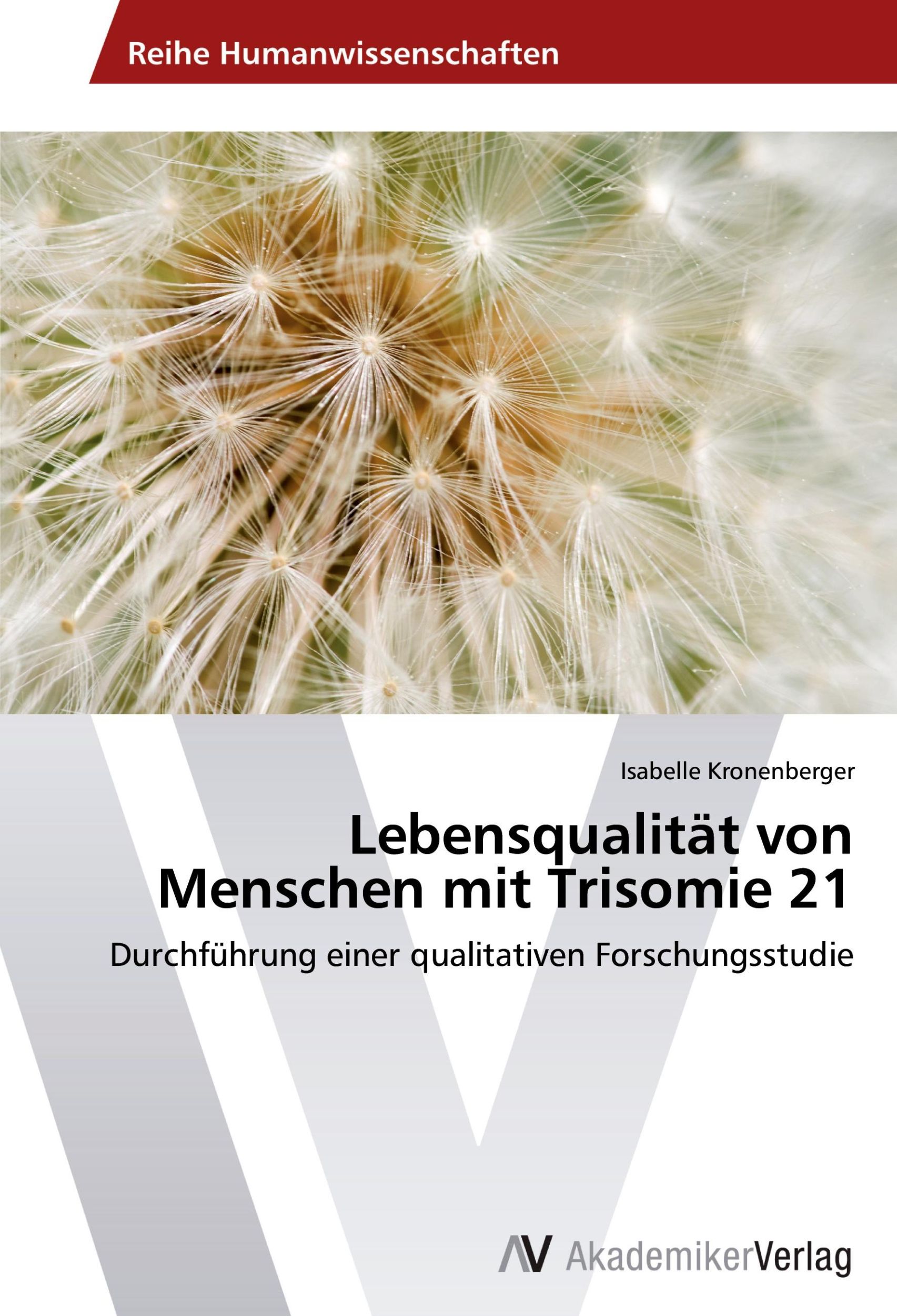 Cover: 9783639675313 | Lebensqualität von Menschen mit Trisomie 21 | Isabelle Kronenberger