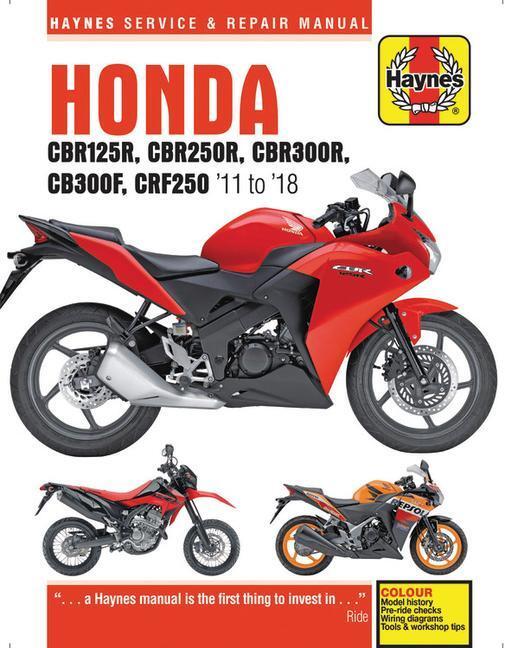 Cover: 9781785214219 | Honda CBR125R, CBR250R, CBR300R, CB300F &amp; CRF250 (11-18) | Publishing