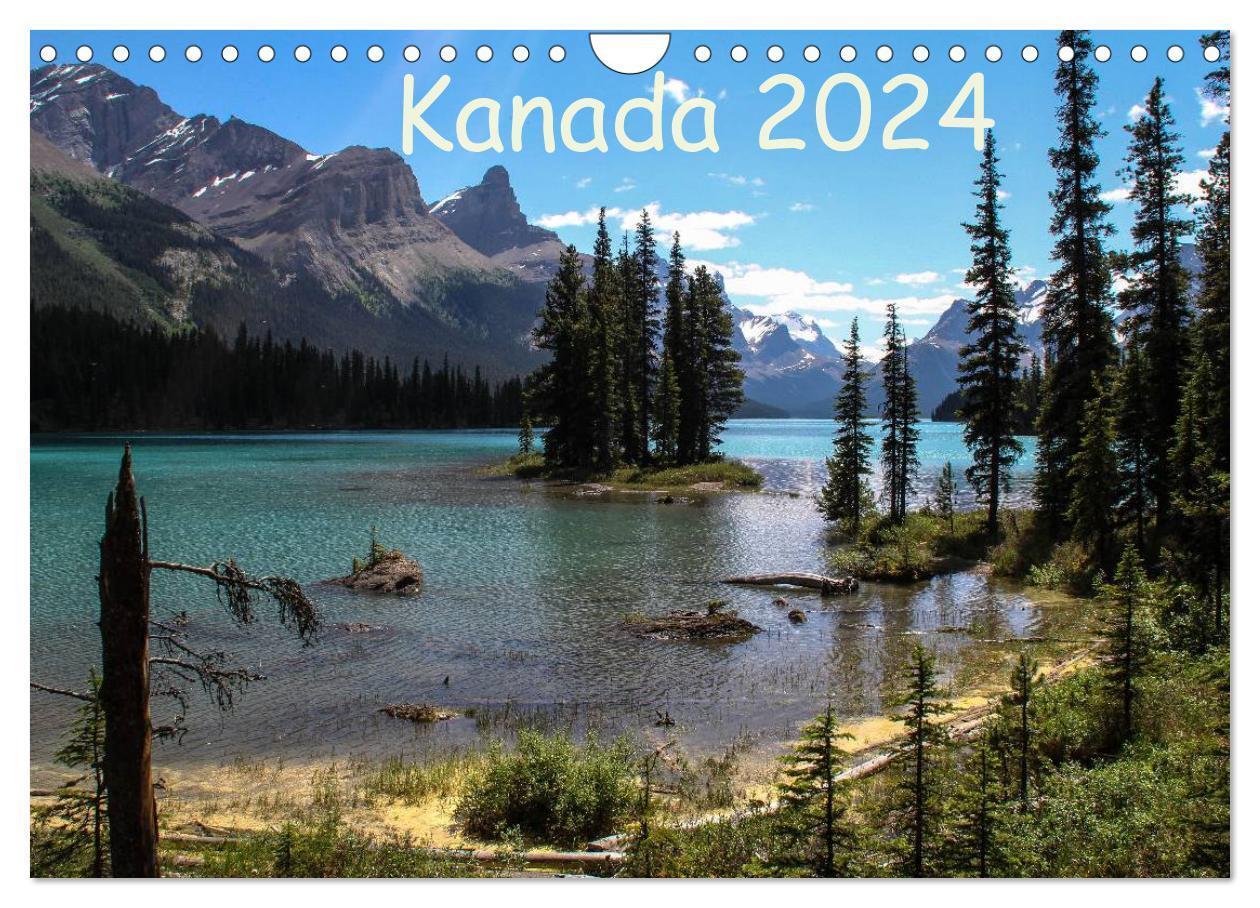 Cover: 9783675638624 | Kanada 2024 (Wandkalender 2024 DIN A4 quer), CALVENDO Monatskalender