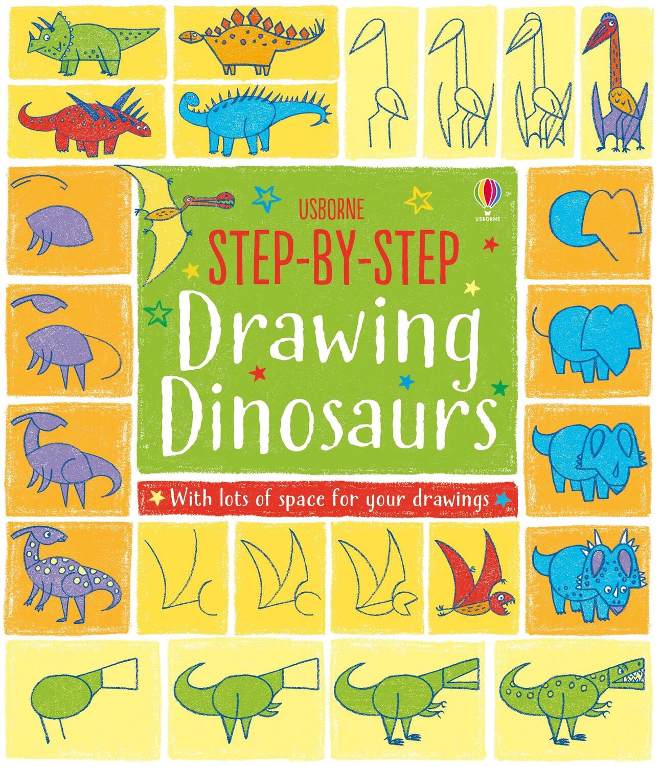 Cover: 9781474921596 | Step-by-Step Drawing Dinosaurs | Fiona Watt | Taschenbuch | Englisch