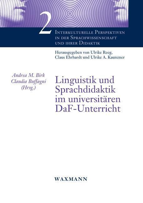 Cover: 9783830926818 | Linguistik und Sprachdidaktik im universitären DaF-Unterricht | Buch