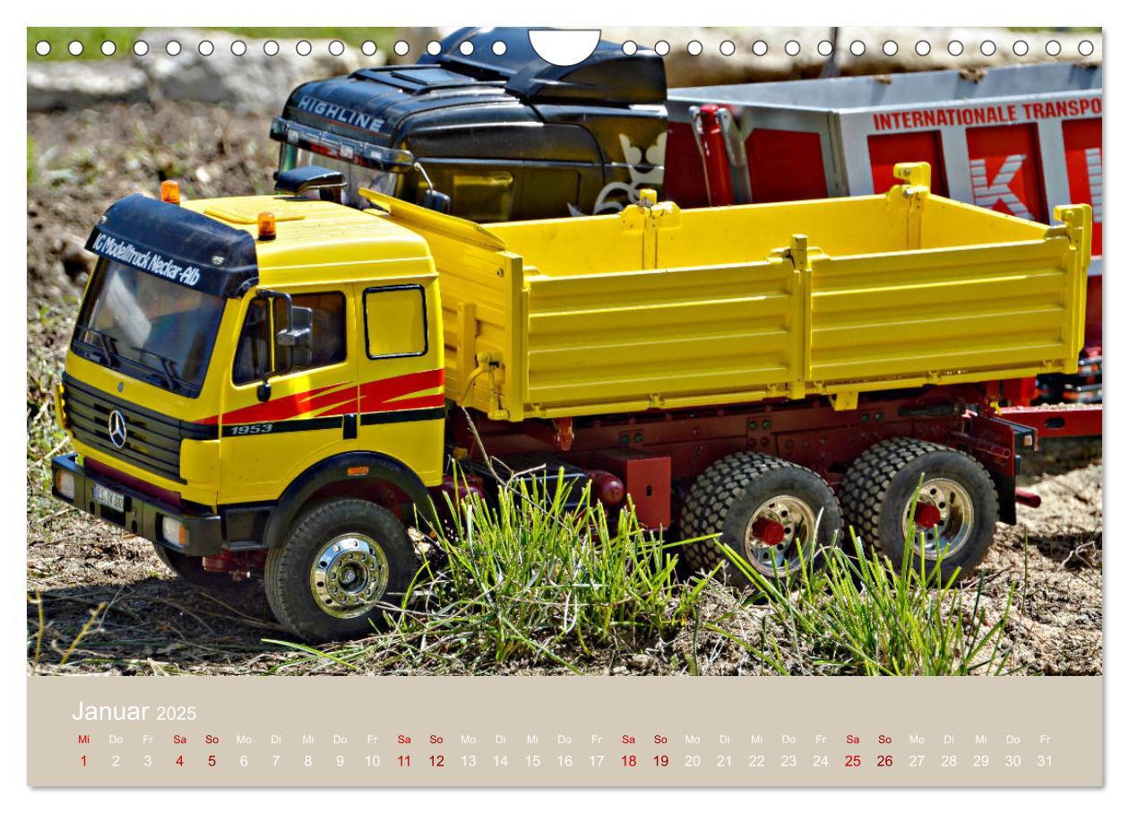 Bild: 9783435359080 | LKW Modelle beim Dampfmodellbautreffen in Bisingen (Wandkalender...