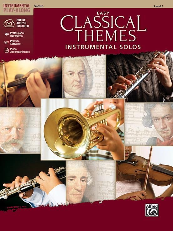 Cover: 9781470639914 | Easy Classical Themes Instrumental Solos for Strings: Violin, Book...