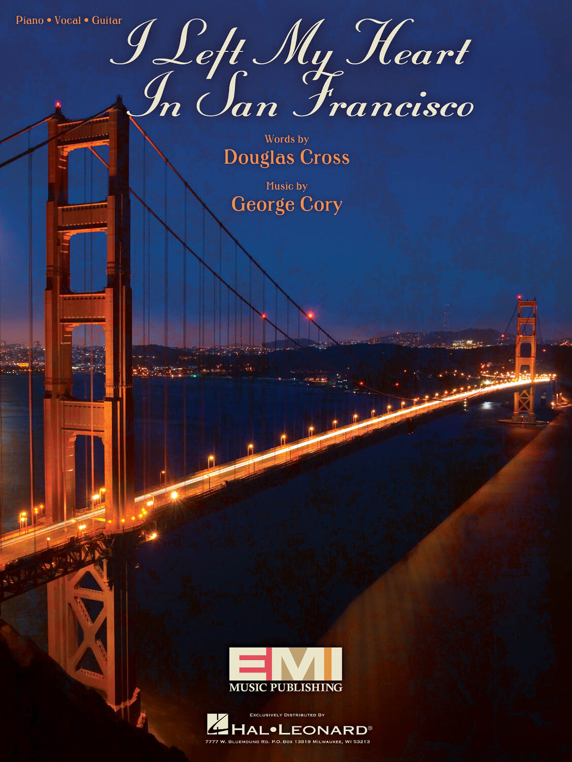 Cover: 73999533620 | I Left My Heart in San Francisco | Piano Vocal | Buch | 1994
