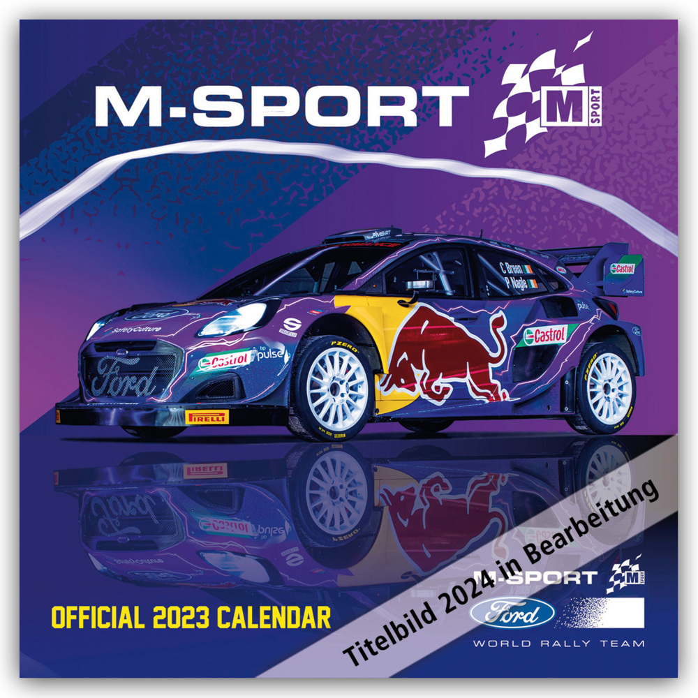 Cover: 9781805272946 | M-Sport Ford World Rally Kalender 2024 - Wandkalender | Ltd | Kalender
