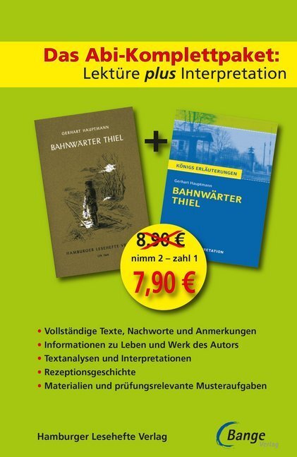 Cover: 9783872919137 | Bahnwärter Thiel | Gerhart Hauptmann | Taschenbuch | 169 S. | Deutsch
