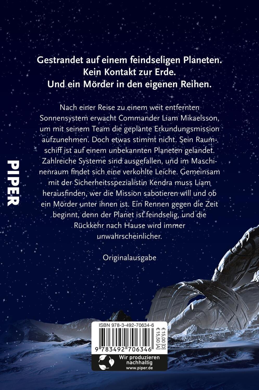 Rückseite: 9783492706346 | Interspace One | Andreas Suchanek | Taschenbuch | 384 S. | Deutsch