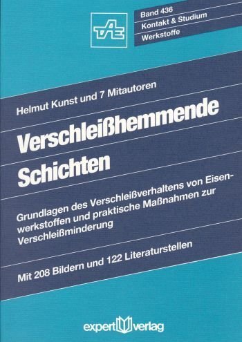 Cover: 9783816909880 | Verschleißhemmende Schichten | Helmut Kunst | Kontakt &amp; Studium | 1993