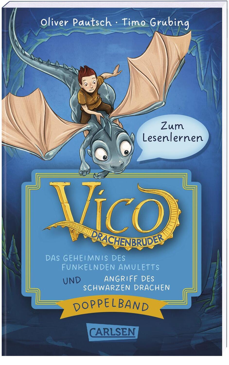Cover: 9783551321107 | Vico Drachenbruder Doppelband - Enthält die Bände: Das Geheimnis...