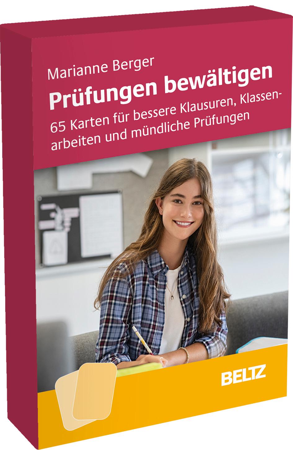 Cover: 4019172200398 | Prüfungen bewältigen | Marianne Berger-Riesmeier | Box | 55 S. | 2022