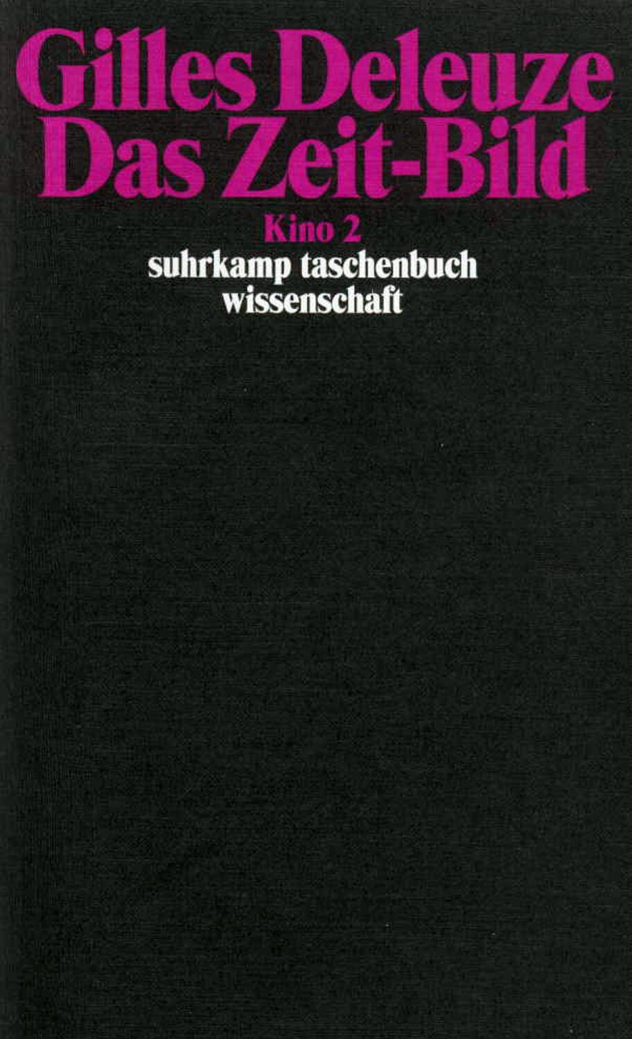 Cover: 9783518288894 | Kino 2. Das Zeit-Bild | Gilles Deleuze | Taschenbuch | Deutsch | 2001