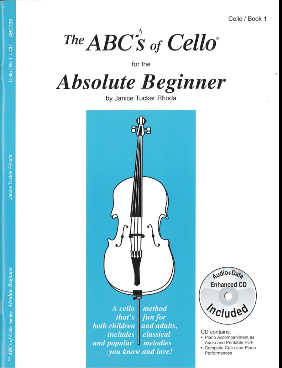 Cover: 798408071264 | Abc Of Cello 1 Absolute Beginner | Janice Tucker Rhoda | Buch + CD