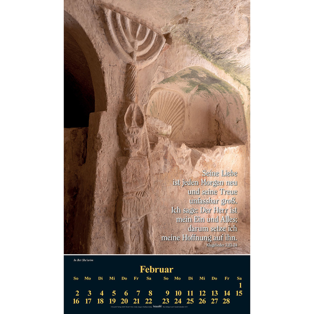 Bild: 9783754870051 | Das Heilige Land 2025 | Israel-Kalender | Willi Krebber | Kalender