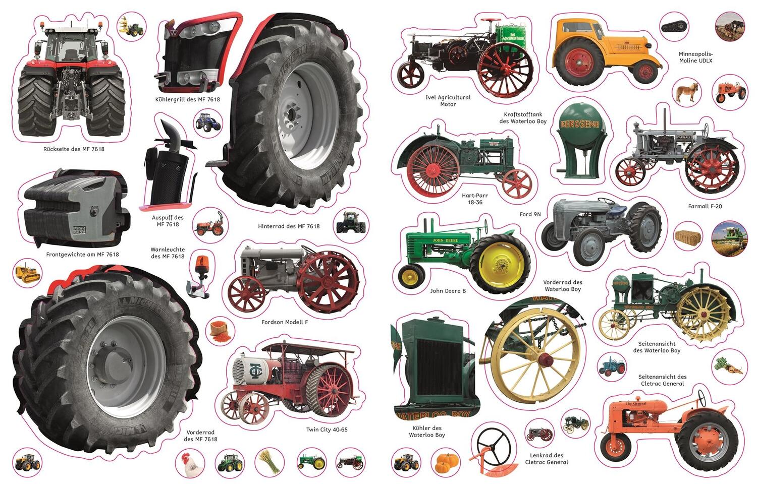 Bild: 9783831039357 | Sticker-Lexikon. Traktor &amp; Co. | Mit über 600 Stickern | Taschenbuch