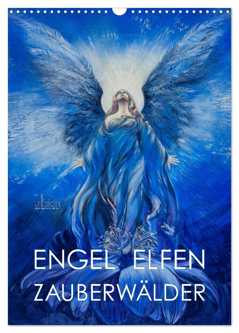 Cover: 9783675837911 | Engel Elfen Zauberwälder (Wandkalender 2024 DIN A3 hoch), CALVENDO...