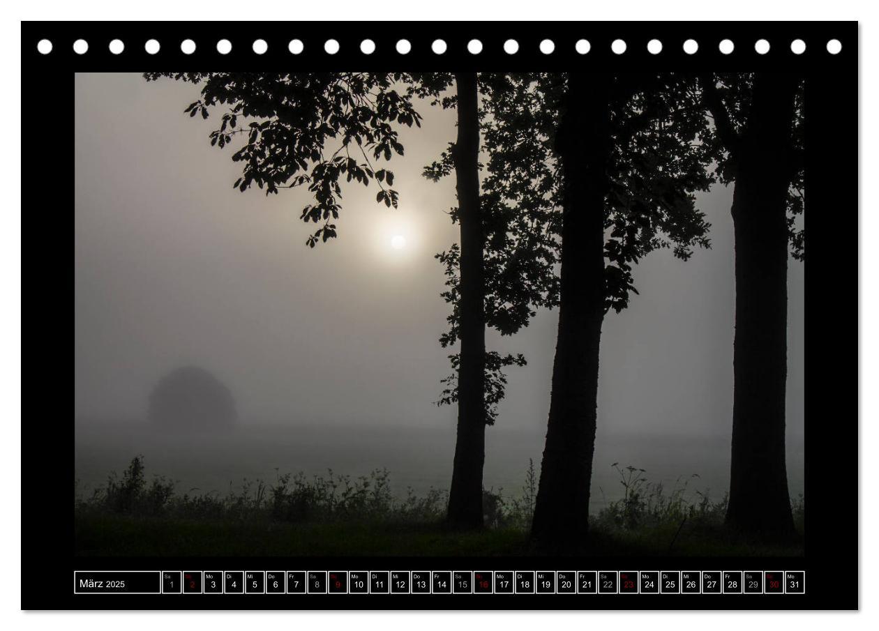 Bild: 9783435449286 | Lichtlandschaft Worpswede (Tischkalender 2025 DIN A5 quer),...