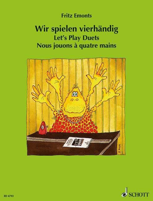 Cover: 9790001055291 | Wir spielen vierhändig | Fritz Emonts | Broschüre | 36 S. | Englisch