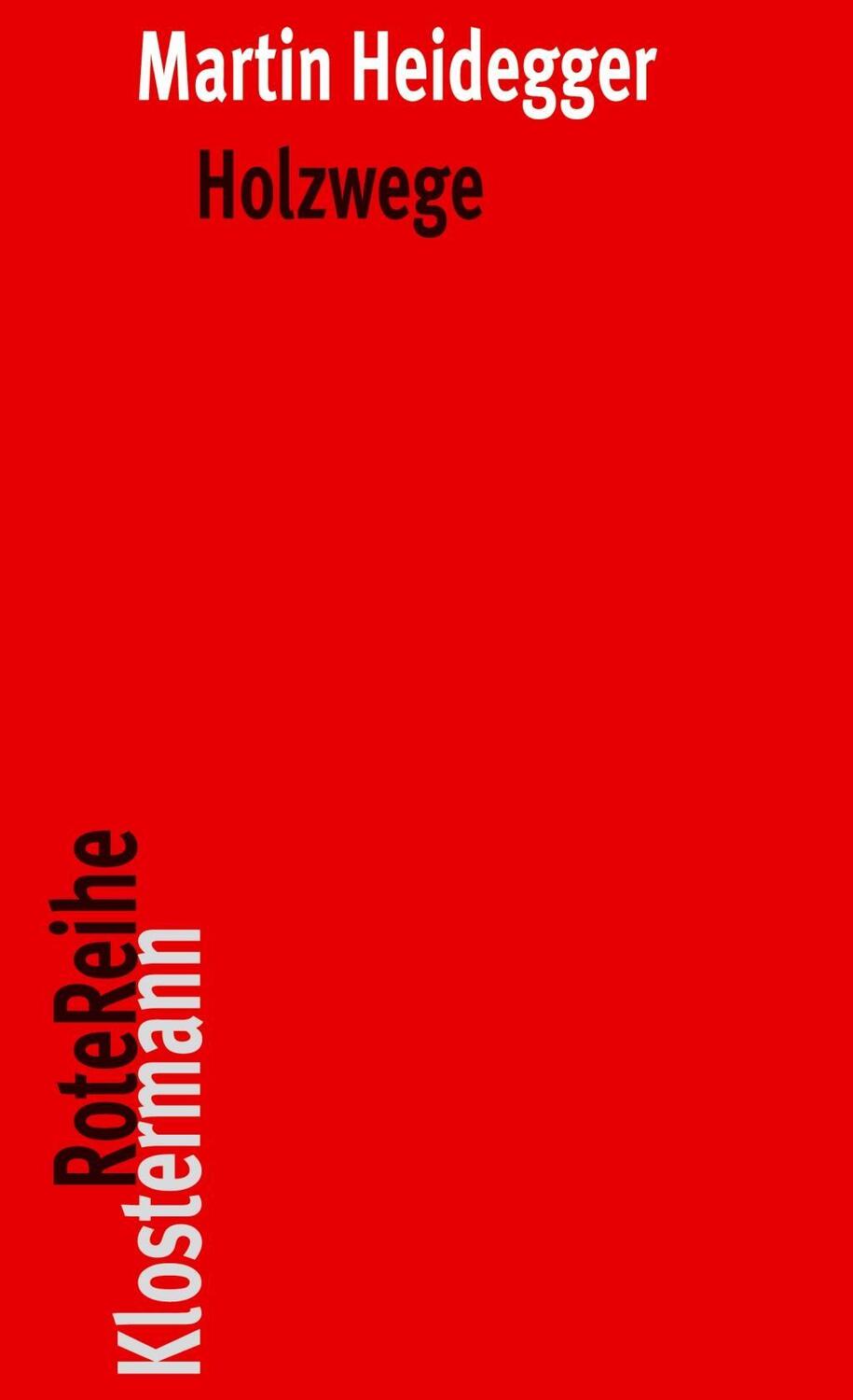 Cover: 9783465042365 | Holzwege | Martin Heidegger | Taschenbuch | Deutsch | 2015
